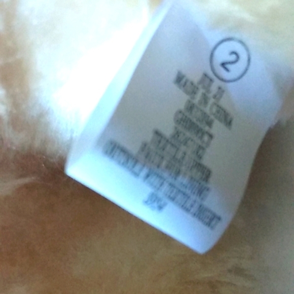 US SPORT GIRLS LEOPARD FAUX FUR ANKLE BOOTIES SIZE 2 NWOT - Picture 6 of 11